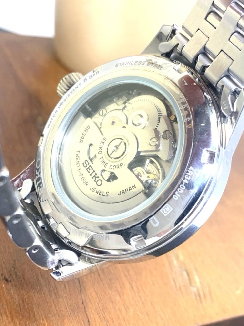 Seiko Men's Watch SSK037 Presage Cocktail Automatic GMT Stainless Steel 40.5mm - Picture 7 of 14